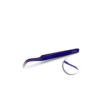 Tweezers for eyelash extensions Purle Plasma Coating №03