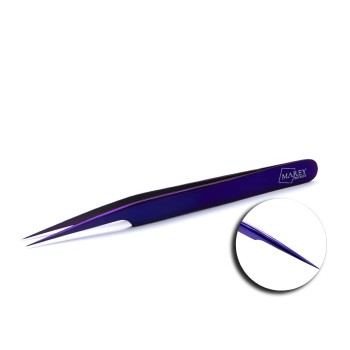 Tweezers for eyelash extensions Purle Plasma Coating №01