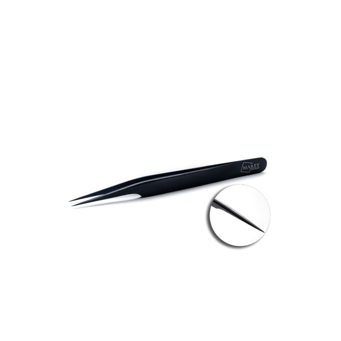 Lash Tweezers - 13009 Tweezers for eyelash extensions Black №01