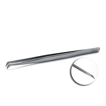 Pinzette für Wimpernverlängerungen (lang und schmal) Nr. 02