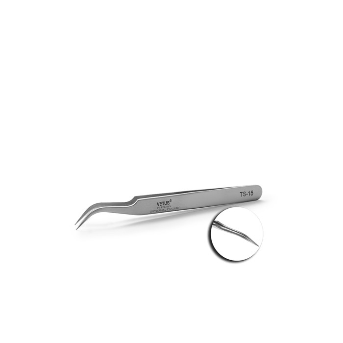 Lash Tweezers - 13002 Tweezers for eyelash extensions Vetus ST-15