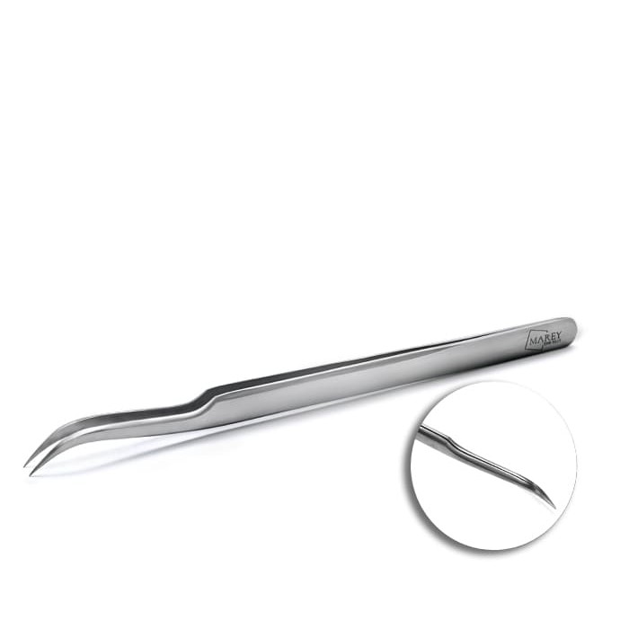 Pinzette für Wimpernverlängerungen (lang und schmal) Nr. 03