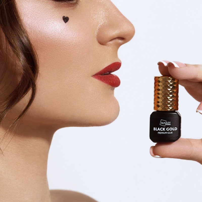 Black Gold Wimpernkleber – 1–2 Sekunden Profi Extensions Kleber