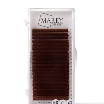 MAREY Braune Wimpernextensions B | C | CC Curl – Mixbox MAREY Braune Wimpernextensions B | C | CC Curl – Mixbox
