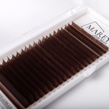 MAREY Braune Wimpernextensions B | C | CC Curl – Mixbox