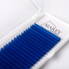 Bunte Wimpern Blau MIX 7-12 (Locken: B; C; CC)