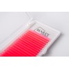 Bunte Wimpern Neonrosa MIX 7-12 (Locken: B; C; CC) 