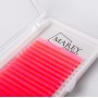 Bunte Wimpern Neonrosa MIX 7-12 (Locken: B; C; CC) 