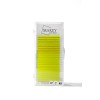 Bunte Wimpern Neongelb MIX 7-12 (Locken: B; C; CC) 