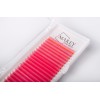 Bunte Wimpern Rosa MIX 7-12 (Locken: B; C; CC)