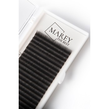 MAREY Dunkle Schokolade Wimpernextensions B | C | CC Curl – Einzellängen