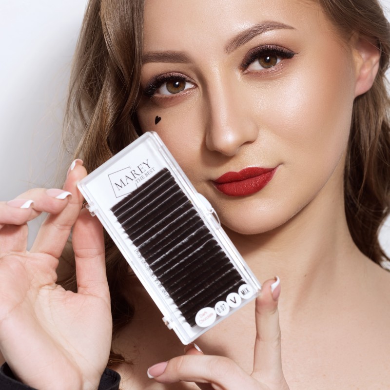 Schwarze Wimpernextensions B | C | CC – Mixbox