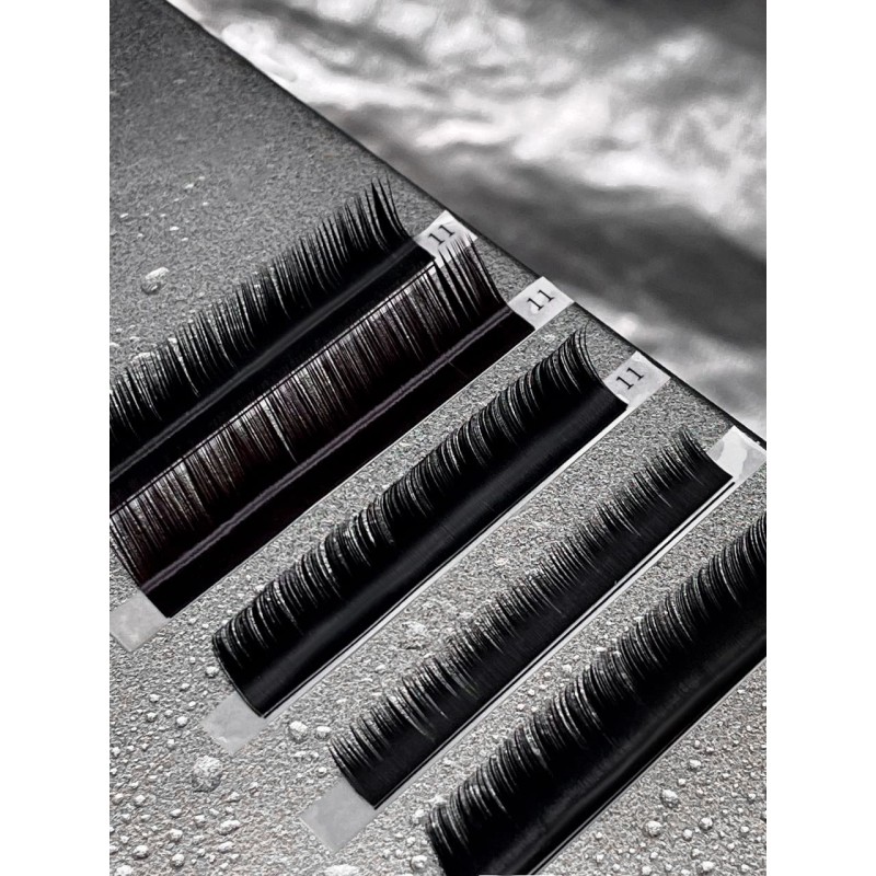 Wimpernextensions - 1 Dunkle Schokolade Wimpernextensions B | C | CC – Mixbox