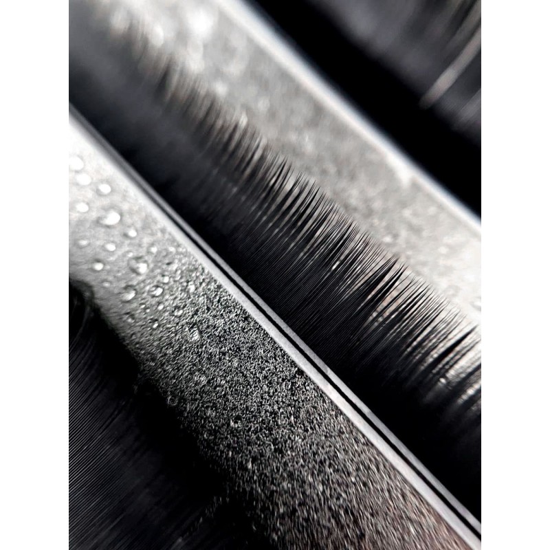 Wimpernextensions - 19002 Schwarze Wimpernextensions L | M | V – Einzellängen